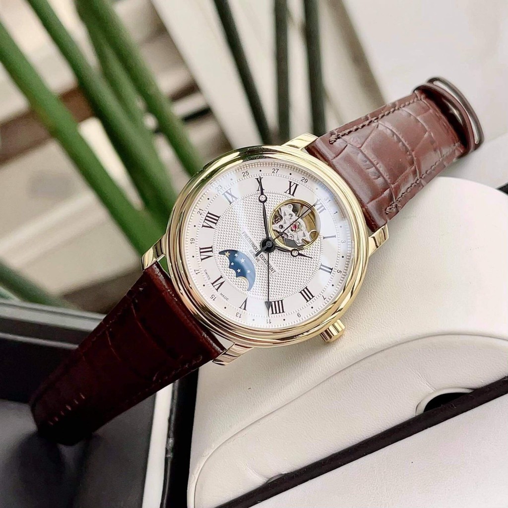 Đồng Hồ Nam Frederique Constant Moonphase Open Heart FC-335MC4P5