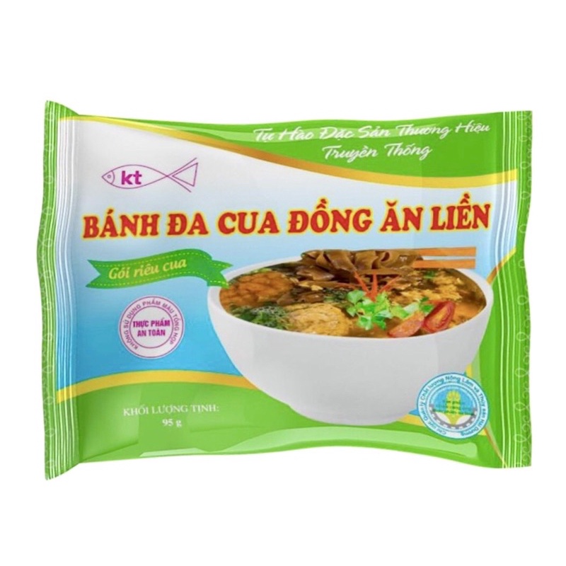 Bánh Đa Cua Đồng Ăn Liền Khánh Thọ