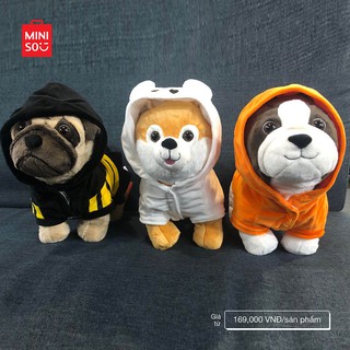Gấu Bông con Chó áo khoác