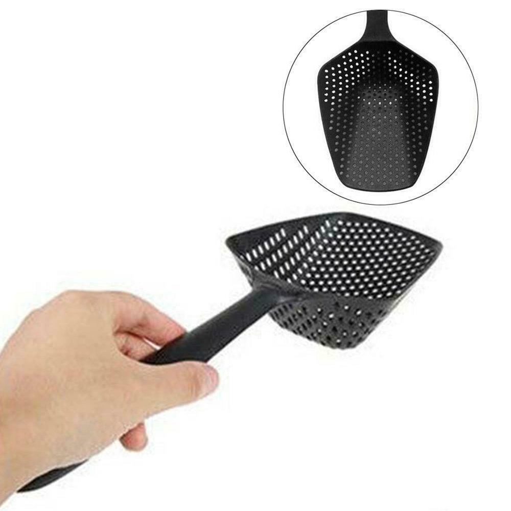1 Bếp GÀU MÚC Dụng Với Tay Cầm Dài Cao Cấp Chịu Nhiệt Cao Lọc Rò Rỉ Thìa Hút Rau Củ Quả Dụng Cụ Lớn flowerdance