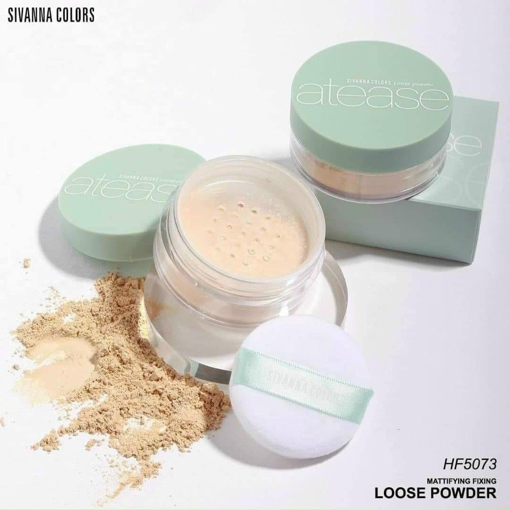 Phấn phủ bột Sivanna Colors Atease