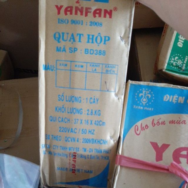 Quạt hộp lồng đảo YANFAN B388