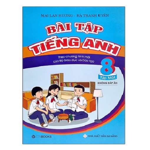 Sách - Bài tập tiếng anh 8 tập 1 (không đáp án)