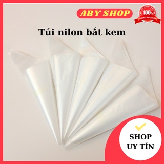 Túi nilon bắt kem GIÁ TỐT 50gram túi tam giác thường dùng để viết chữ