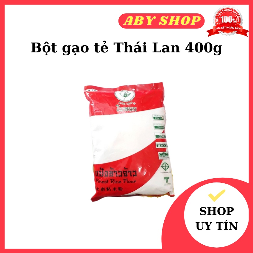 Bột gạo tẻ Thái lan 400g ⚡ CHẤT LƯỢNG CAO ⚡ bột gạo tẻ là một thành phần không thể thiếu trong rất nhiều món ngon