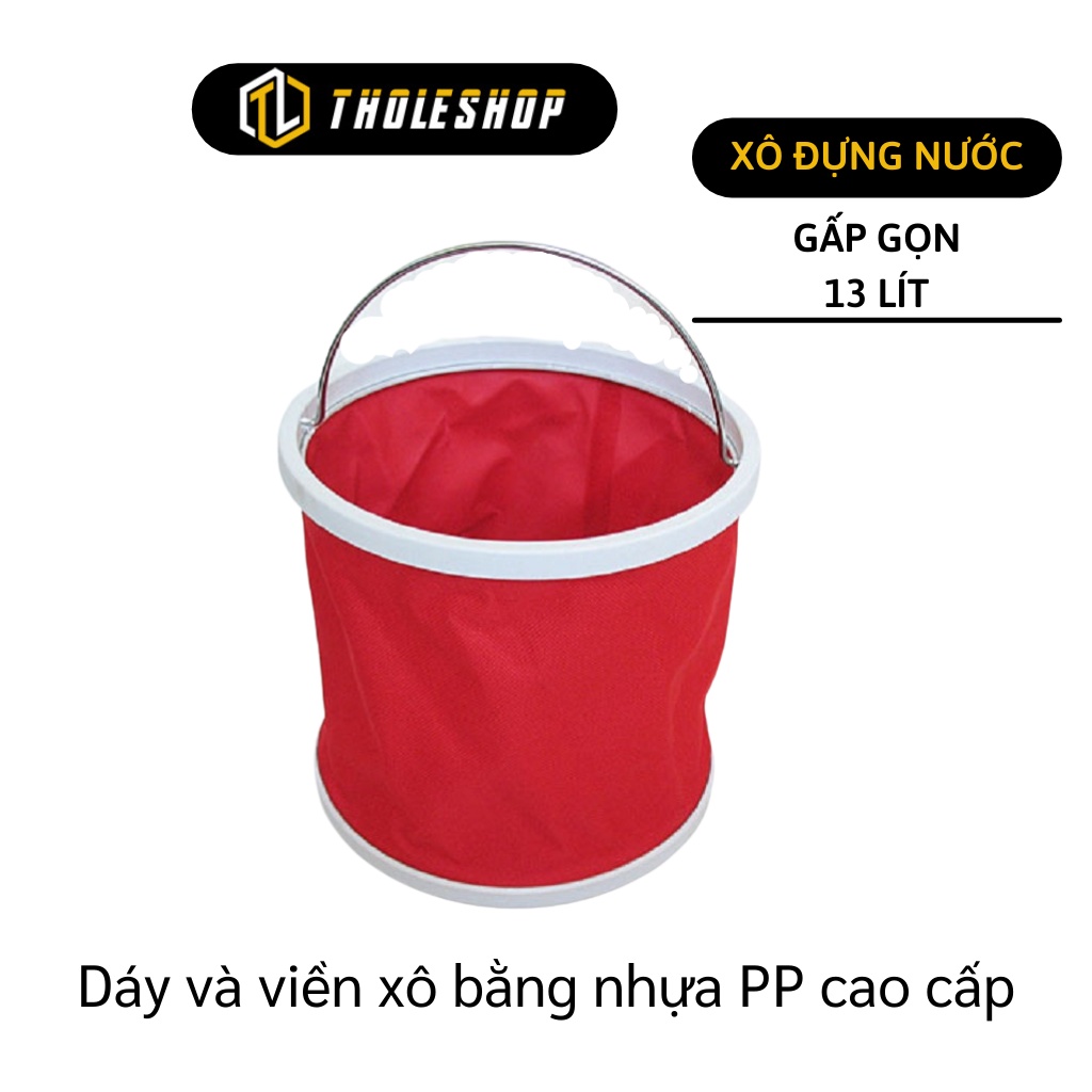 Xô Đựng Nước Gấp Gọn - Thùng Đựng Nước, Dụng Cụ Vệ Sinh Xe Hơi Chống Thấm Nước 5488