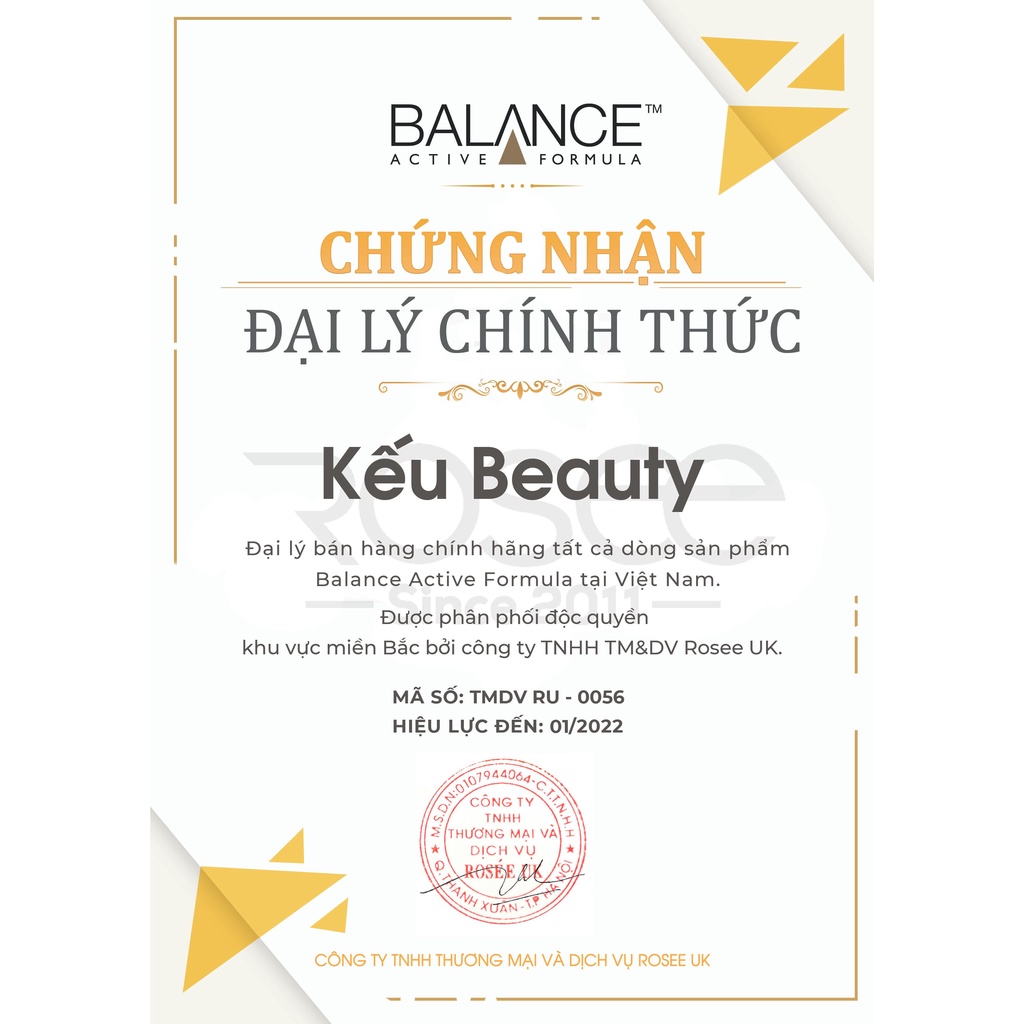 Tinh Chất Mờ Thâm, Dưỡng Trắng Da Balance Active Formula Vitamin C Brightening Serum 30ml