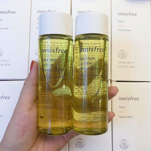 Dầu Tẩy Trang Táo Xanh Innisfree Apple Seed Cleansing Oil