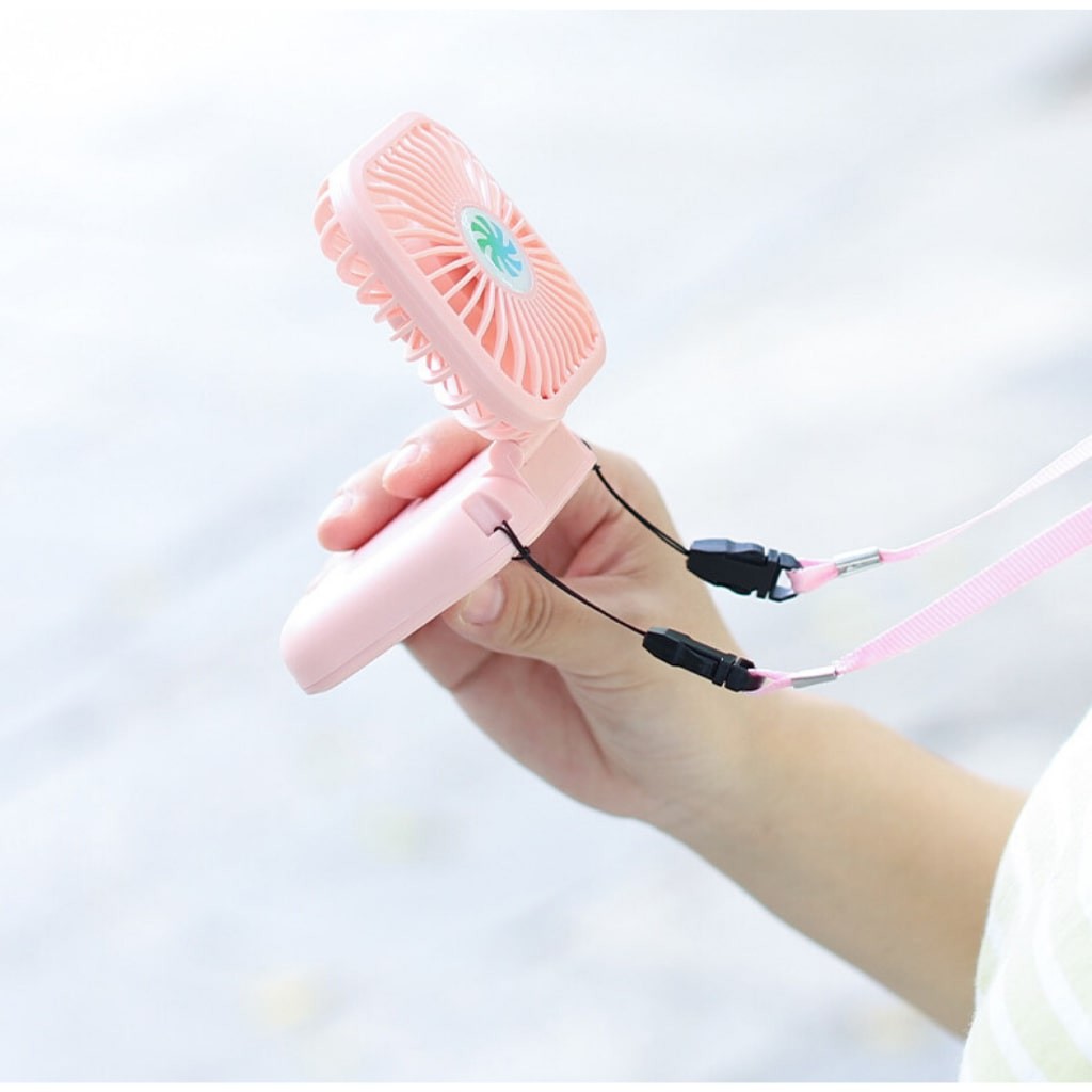 Quạt Mini cầm tay Đa năng  7 cánh quạt KR 264- Pin 1000 mAh, Gập 180 độ, Sạc USB- KARA 264 | BigBuy360 - bigbuy360.vn