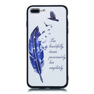 Ốp lưng in hình thời trang cho điện thoại iPhone 7 Plus/8 Plus