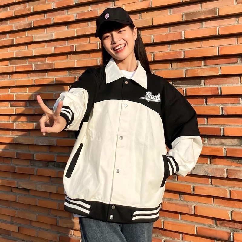 Áo Khoác Jacket BOB Vải Kaki Form Rộng Unisex Ulzzang