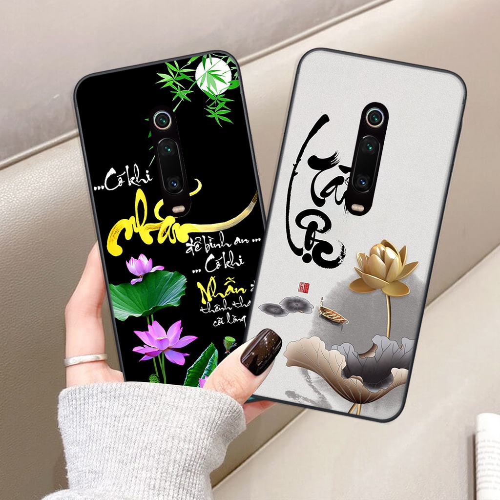 Ốp lưng Xiaomi MI 9T/ MI 9T PRO / REDMI K20 / K20 PRO in hình chữ tài chữ lộc, Cha Mẹ, bình an SIÊU ĐẸP