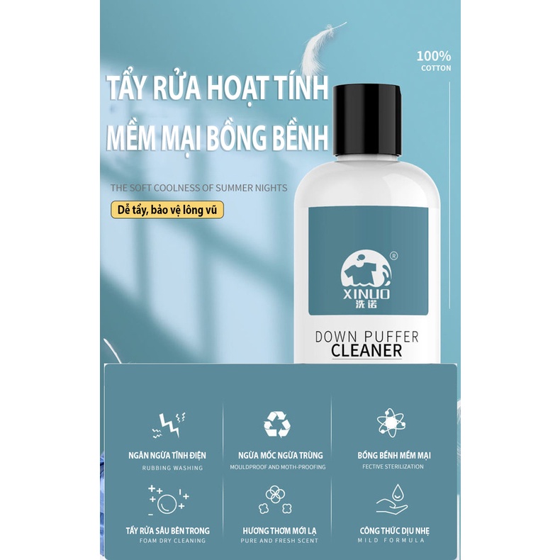 Nước Giặt Phục Hồi Áo Phao Xinuo - Chai 300ml