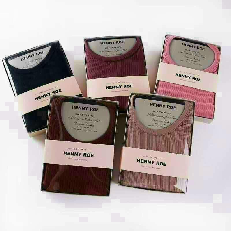 Bộ quần áo giữ nhiệt vải len tăm co giãn ôm sát cơ thể NỮ HENNY ROE Cao Cấp- Hàng Loại 1 | BigBuy360 - bigbuy360.vn