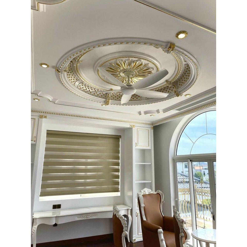 Quạt trần đèn sải cánh dài có remote từ xa đảo ngược chiều,chạy siêu êm đèn cực sáng