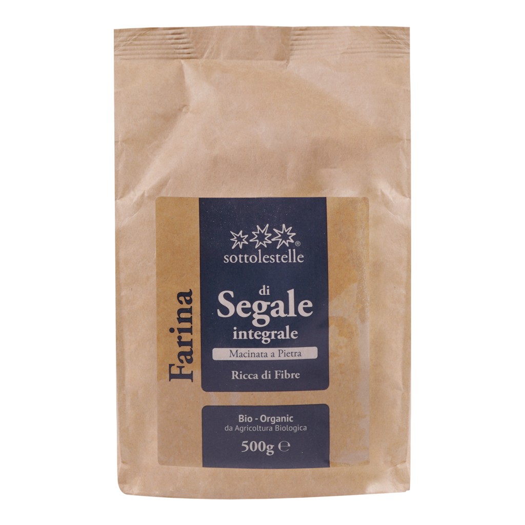 Bột Lúa Mạch Đen Nguyên Cám Hữu Cơ 500g