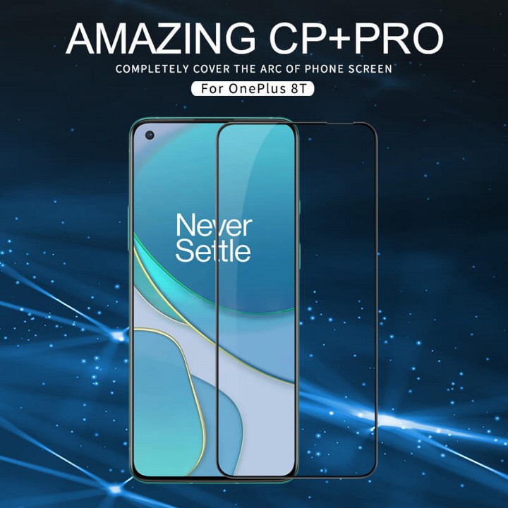 Cường lực full Oneplus 8T - Oneplus 9R - Realme X7 Pro Nillkin CP+ Pro