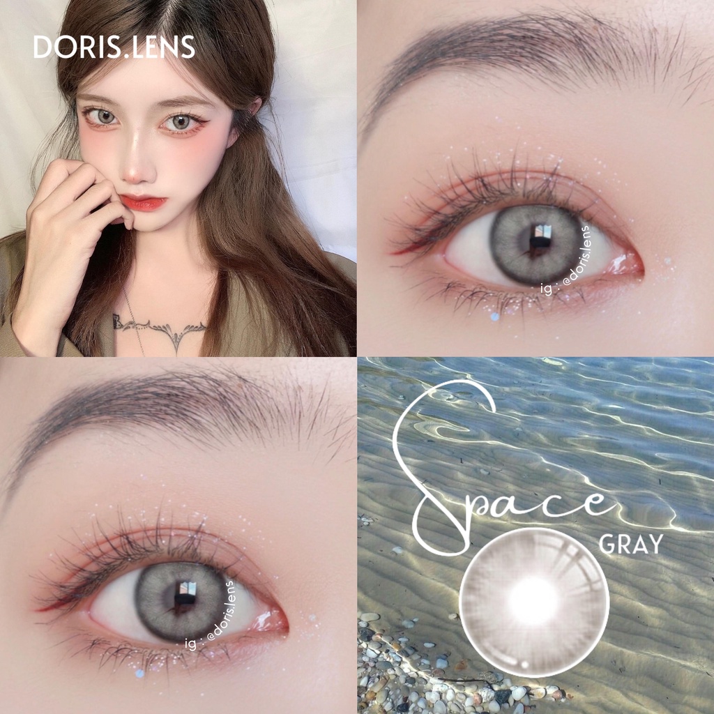 Kính Áp Tròng DORIS.LENS - Space Gray 14.0mm