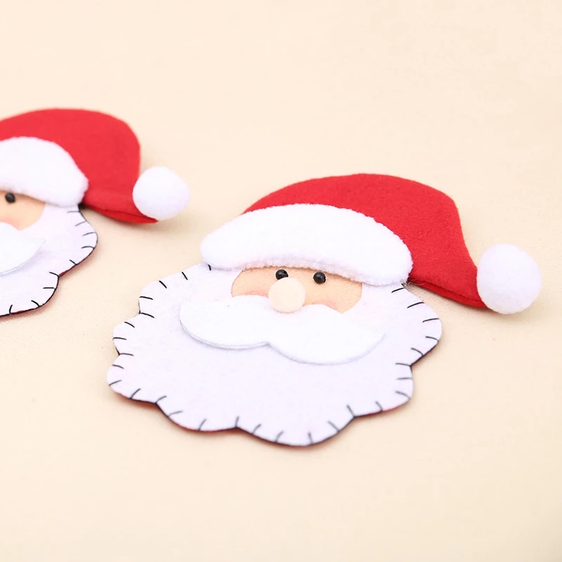 1 Túi Đựng Dụng Cụ Ăn Uống Hình Ông Già Noel