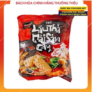 Mì Omachi mì thả lẩu hải sản