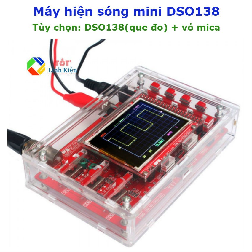 Máy Hiện Sóng Mini Digital Oscilloscope DSO138 Màn TFT 2.4&quot;