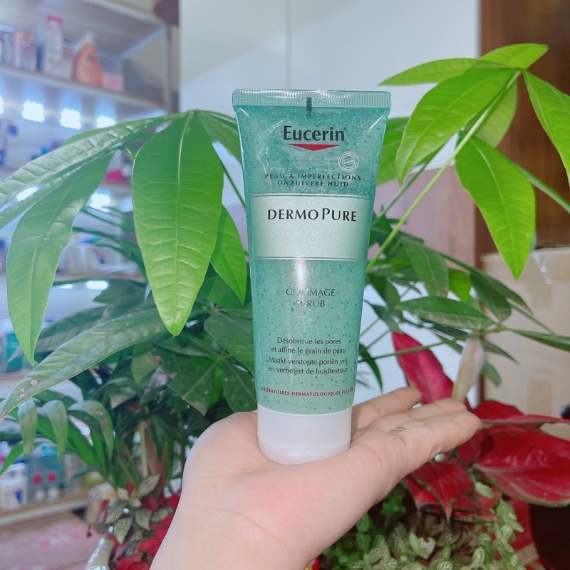 TẨY DA CHẾT CHO DA DẦU - MỤN EUCERIN