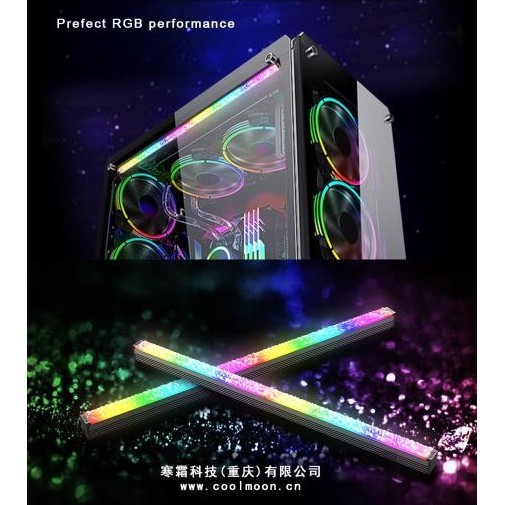Thanh Led Coolmoon Diamond Ray Led RGB - Đồng Bộ Hub Coolmoon