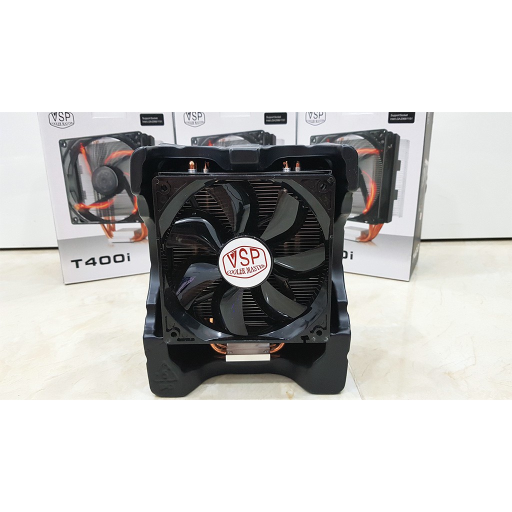 Quạt tản nhiệt CPU - Fan VSP Cooler Master T400i 12cm. Hàng chính hãng. Bảo hành 3T