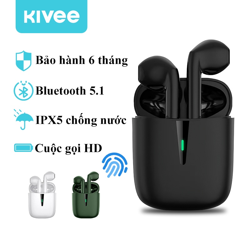 Tai Nghe Nhét Tai Không Dây KIVEE Airdots TW73 Bluetooth 5.0 Chống Tiếng Ồn Cho Điện Thoại