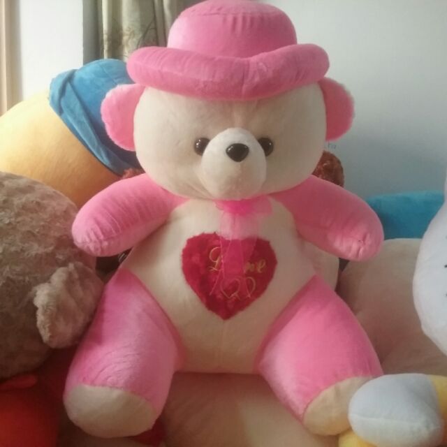 Gấu nón siêu đáng yeu 70cm