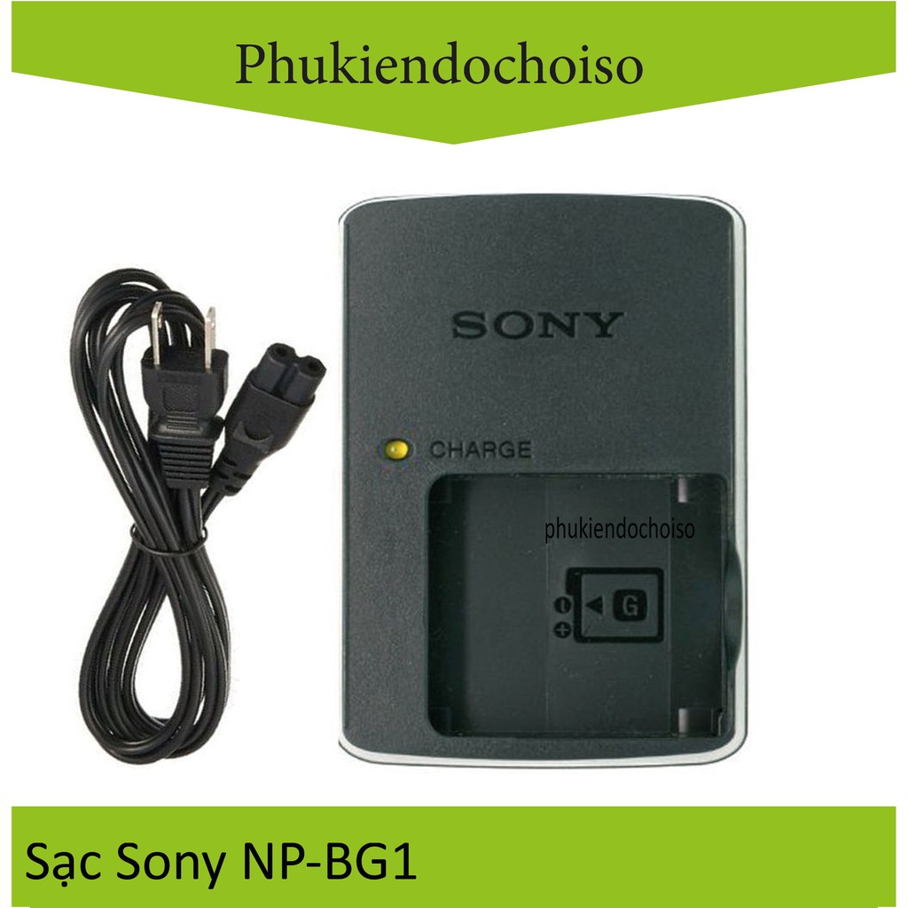 [Mã ELFLASH3 hoàn 10K xu đơn 20K] Sạc thay thế sạc máy ảnh Sony NP-BG1