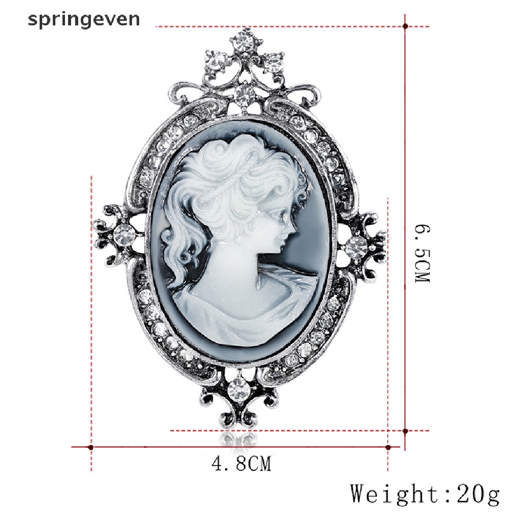 Trâm Cài Áo Đính Pha Lê Phong Cách Victoria Cổ Điển Cho Nữ