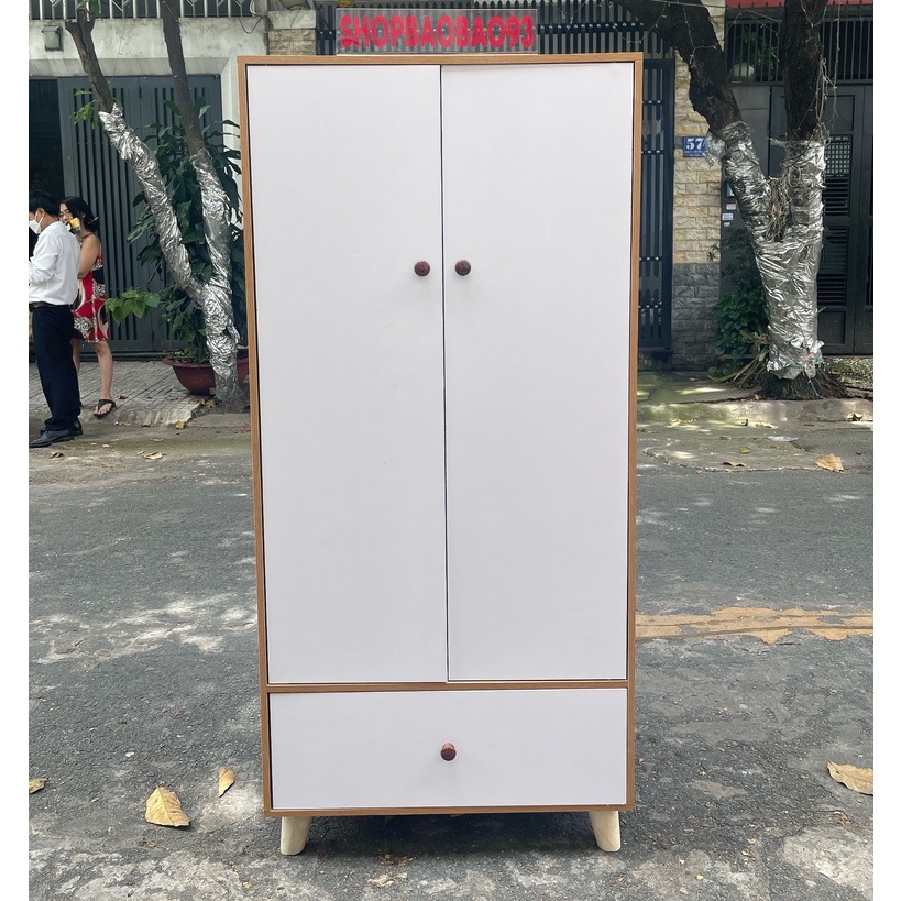 Tủ quần áo tủ treo đồ đa năng tủ gỗ chất liệu MDF chông nước hiện đại - H10