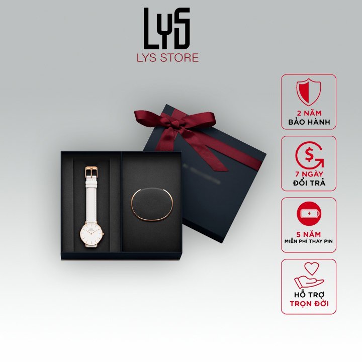 Đồng hồ nữ Daniel Welton Petite Bondi 32mm & 28mm & Vòng tay D W | BigBuy360 - bigbuy360.vn