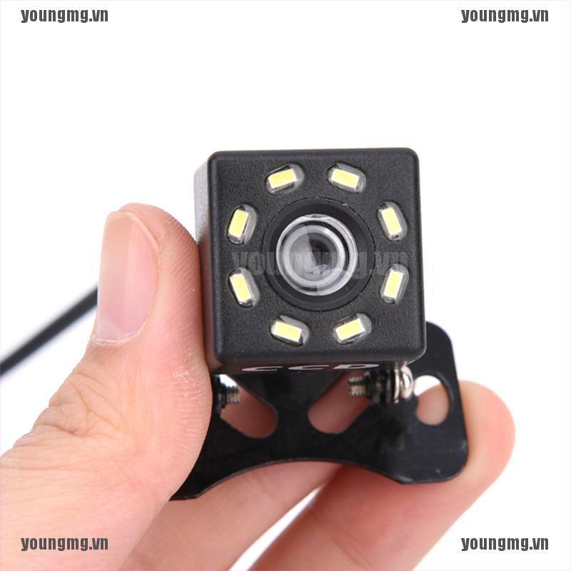 YG Camera Lùi Xe Tầm Nhìn Ban Đêm 8 Led Cho Xe Hơi