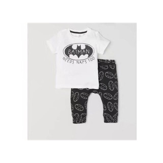 Set quần dài kèm áo Batman cho bé trai 1-5y