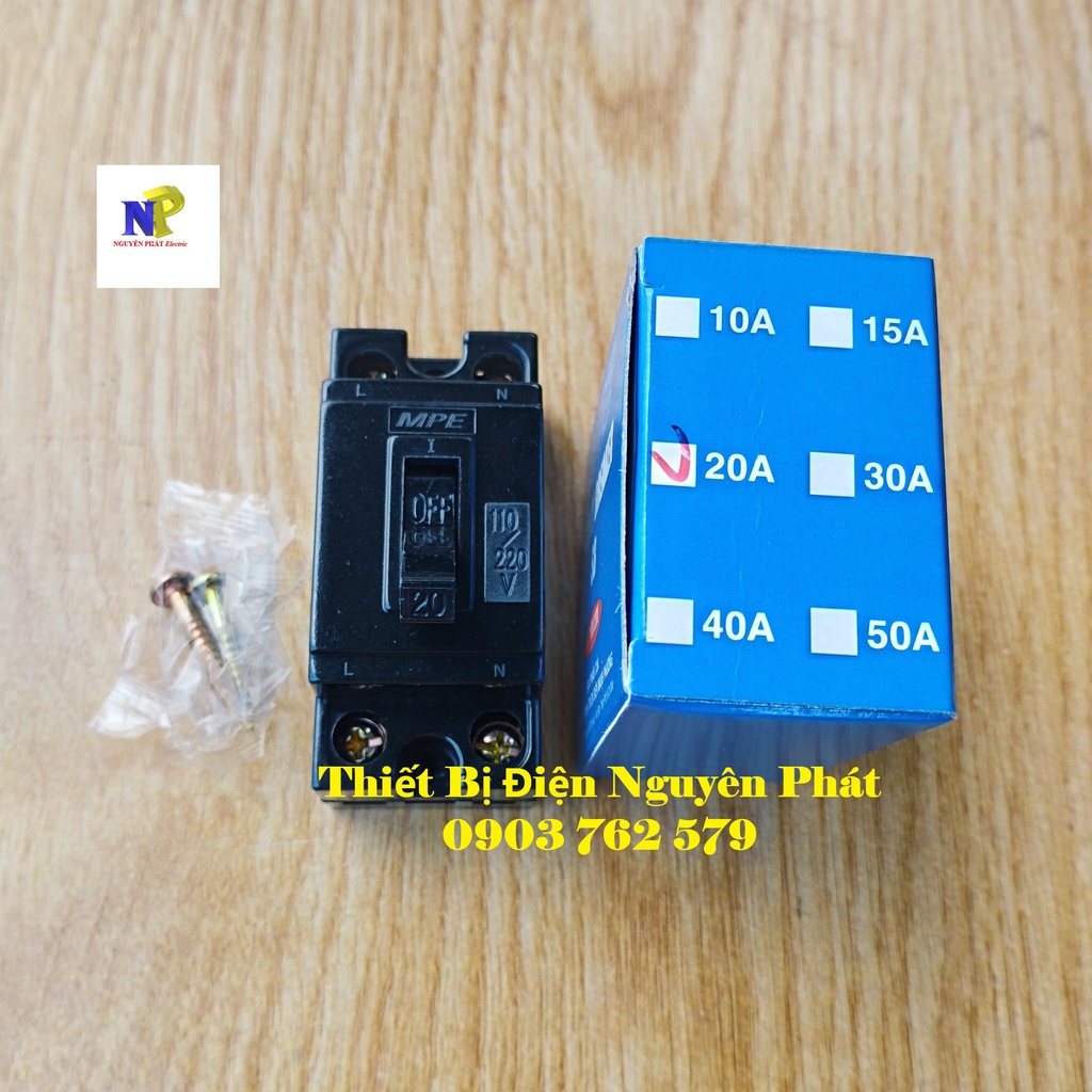 Cầu Dao An Toàn,CB Cóc Đen 10A, 15A, 20A, 30A, 40A