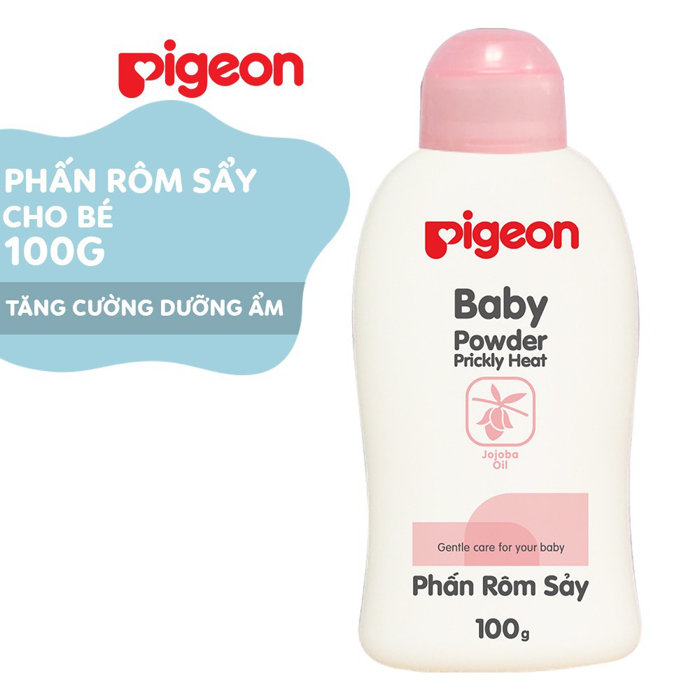 Phấn rôm sẩy Pigeon nắp màu 100g / 200g