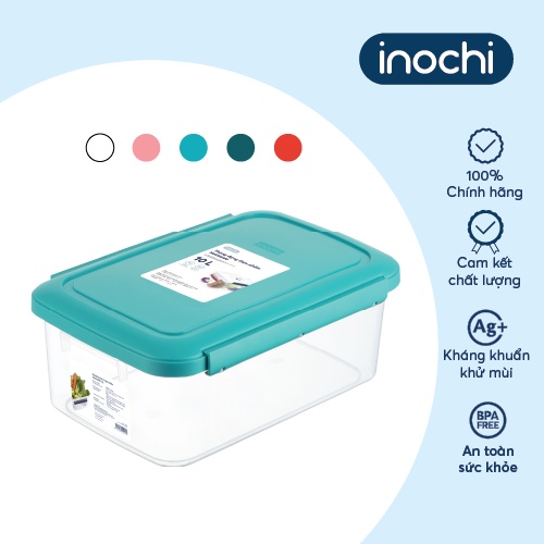 Thùng thực phẩm Inochi- Hokkaido 10L Màu Hồng/Đỏ/Xanh/Trắng