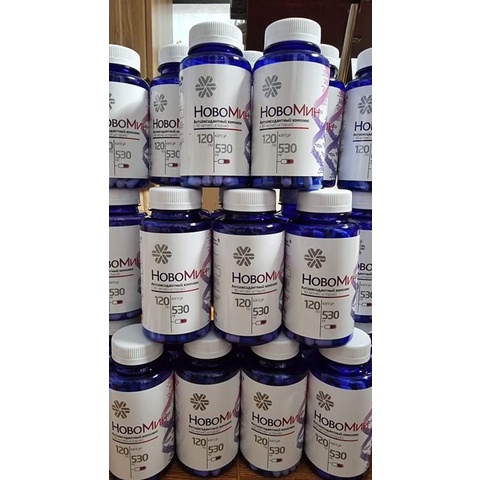 Novomin Siberian chính hãng Viên uống tăng sức đề kháng, chống oxy hóa,phục hồi tế bào khỏe mạnh Novomin – 120 viên