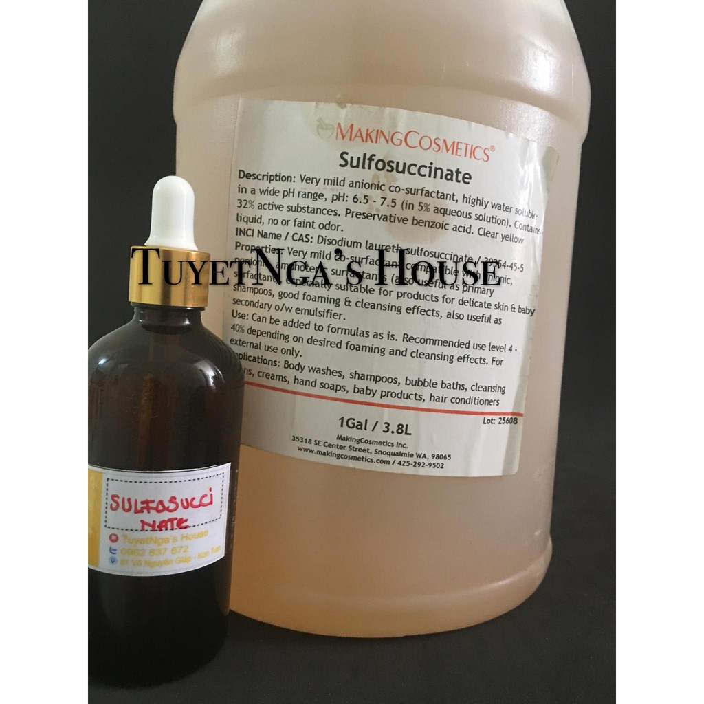 Chất hoạt động bề mặt sulfosuccinate
