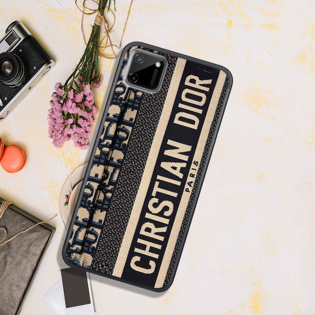 ỐP LƯNG OPPO REALME C12 - C15 - C17 - C21 - C21y - C25 , IN HÌNH LÔ GÔ DI-OR ĐẸP, CHẤT, PHONG CÁCH.