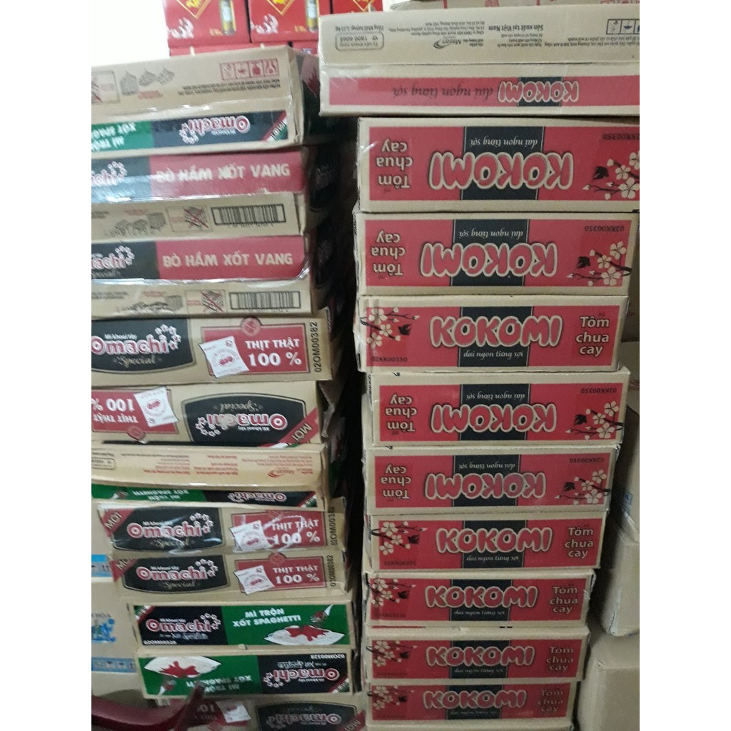 Thùng 30 Gói 65g Mì Tôm Chua Cay Kokomi | BigBuy360 - bigbuy360.vn