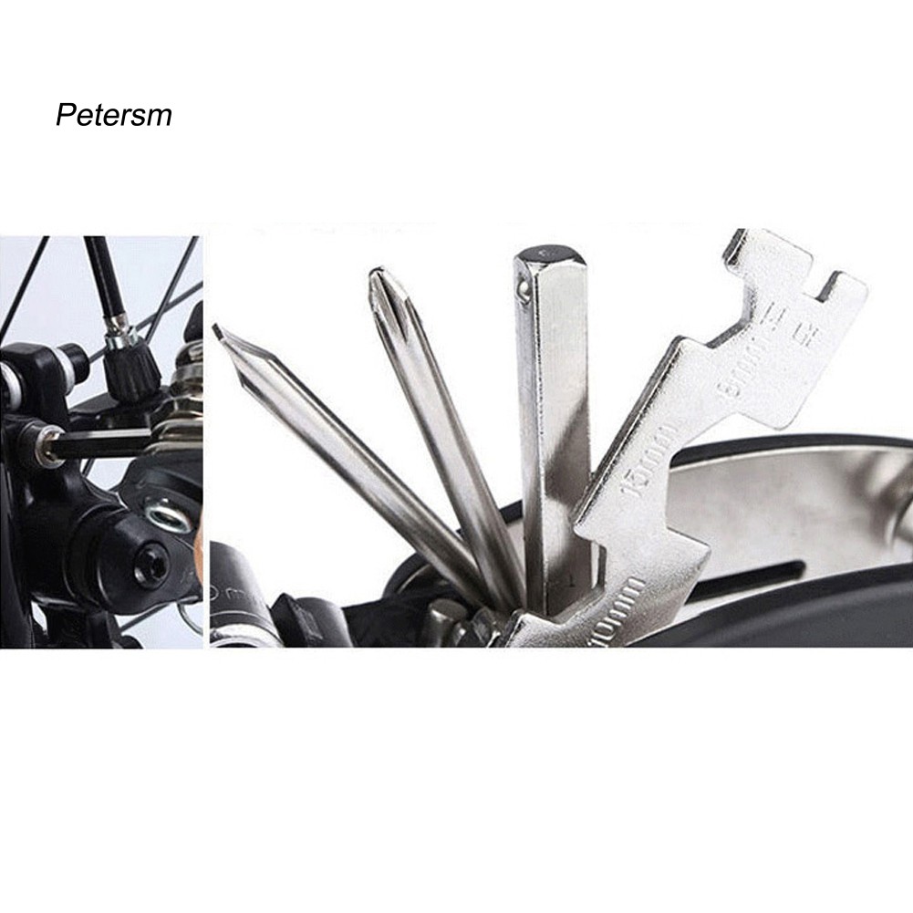 Bộ Phụ Tùng Sửa Xe Đạp Chuyên Dụng Đa Chức Năng 16 Trong 1