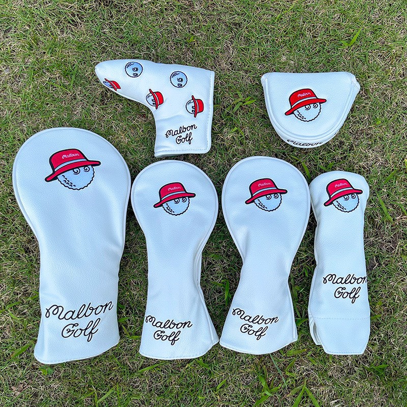 MALBON GOLF Set Cover gậy golf Malbon da PU cao cấp - CG009