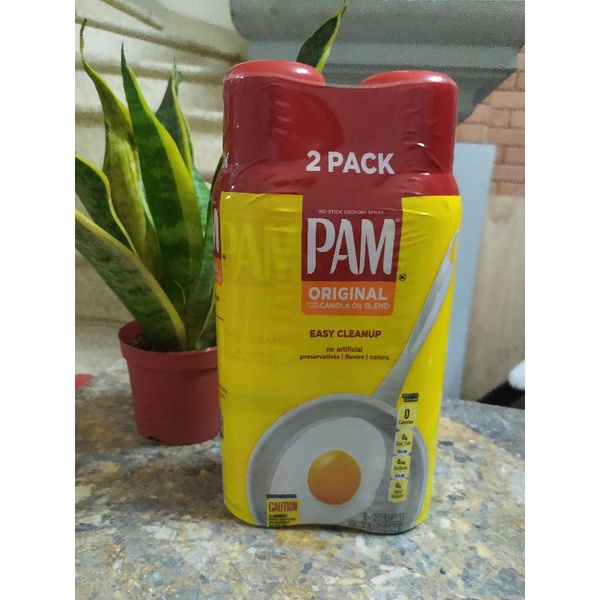 [New - 1 cặp] 24 oz( ~ 2400 lần xịt)Dầu ăn kiêng dạng xịt Pam chính hãng Mỹ( eatclean, giảm cân,...)