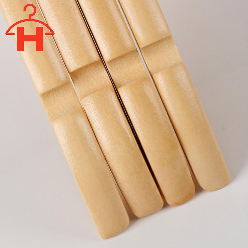 Móc Gỗ trẻ em vai tròn - Móc áo trẻ em bằng gỗ tự nhiên vai tròn giá rẻ