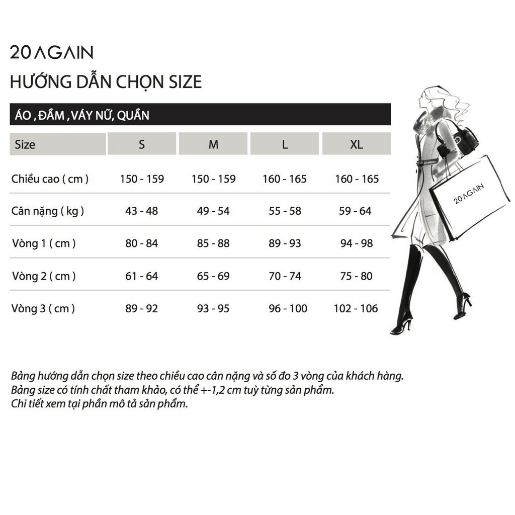 Đầm xòe nữ thiết kế by 20 AGAIN DEA0028 vải tuyt si mềm dáng xòe tiểu thư – 20 AGAIN >>> top1shop >>> shopee.vn 🛒🛍🛒