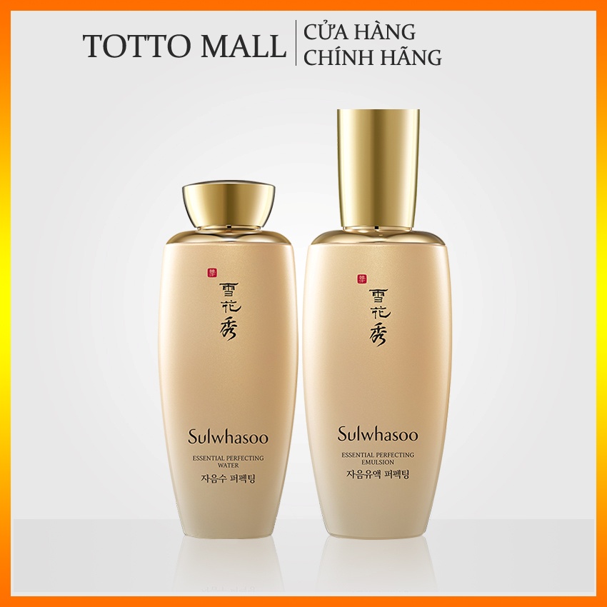 [New] Bộ dưỡng da Sulwhasoo Essential Perfecting Emulsion 300ml - Bộ dưỡng săn chắc da Sulwhasoo