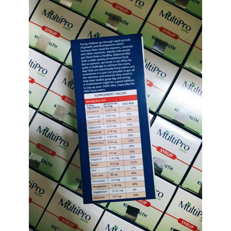MultiPro- Bổ sung vitamin và khoáng chất cho trẻ | Thế Giới Skin Care